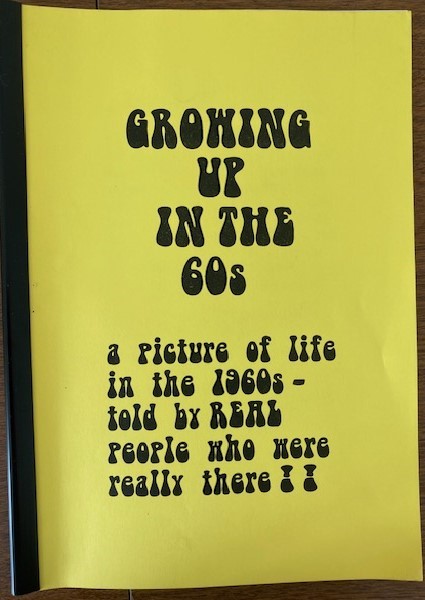 Growing up in the 60's book cover