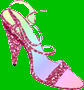 High heels cartoon