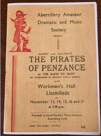 Picture of the Pirates of Penzance programme from 1951