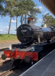 Photograph of a steamtrain